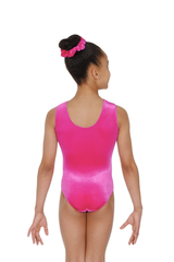 Comet Sleeveless Smooth Velour Leotard Motif 1