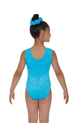 Stellar Sleeveless Round Neck Motif Leotard