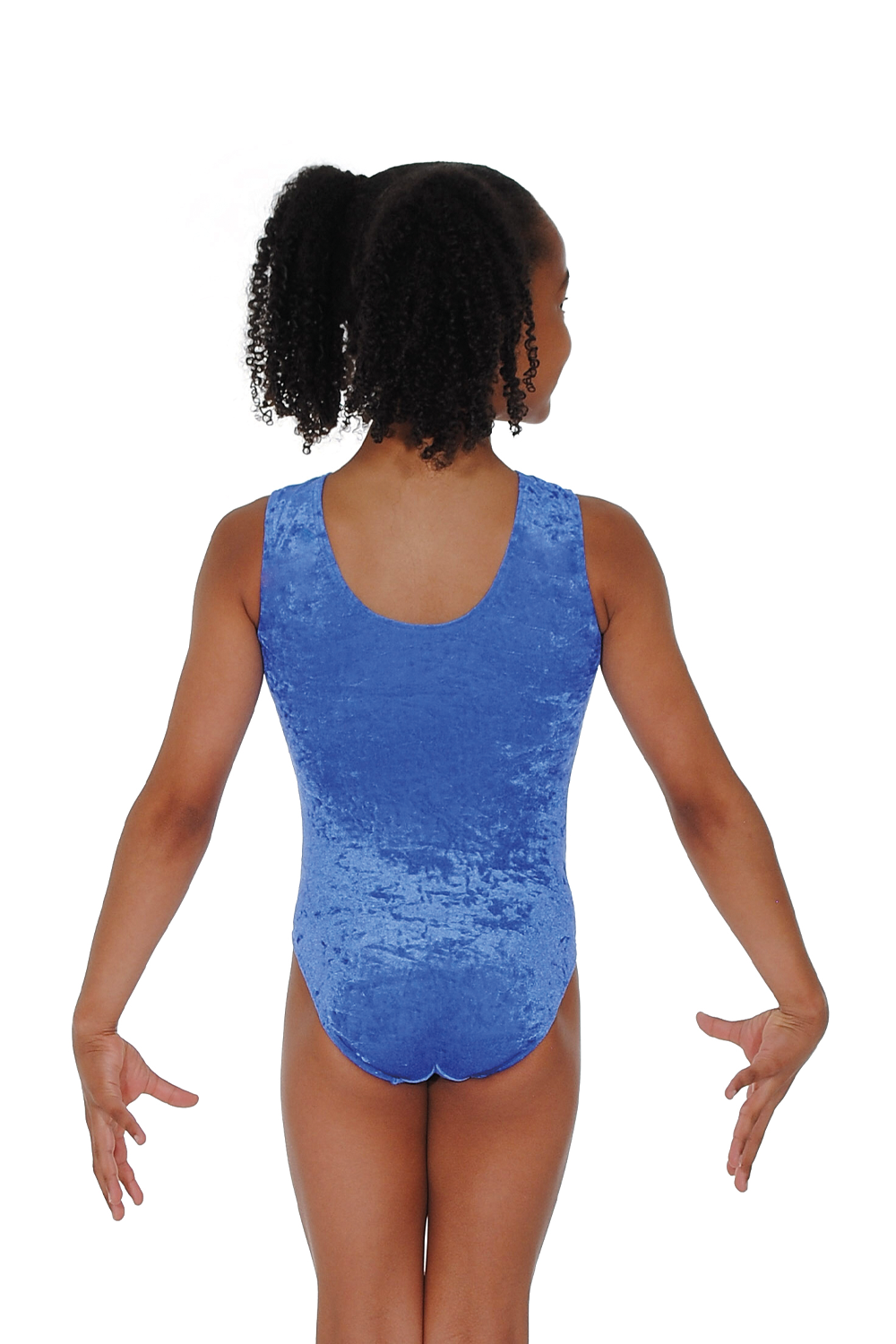 Stellar Sleeveless Round Neck Motif Leotard